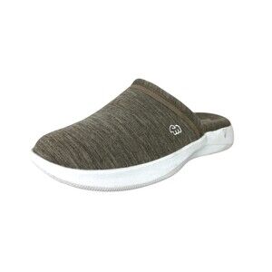 Merinos Lightweight Comfort Mule  Size 10  Sand Heather Australian Merino Wool